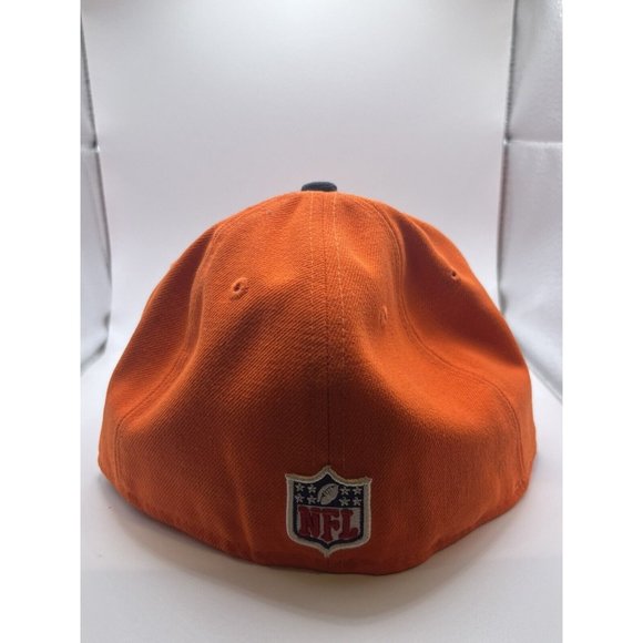 NEW ERA Denver Broncos Football Cap‎ Orange 59fifty 6 7/8 - Picture 3 of 6